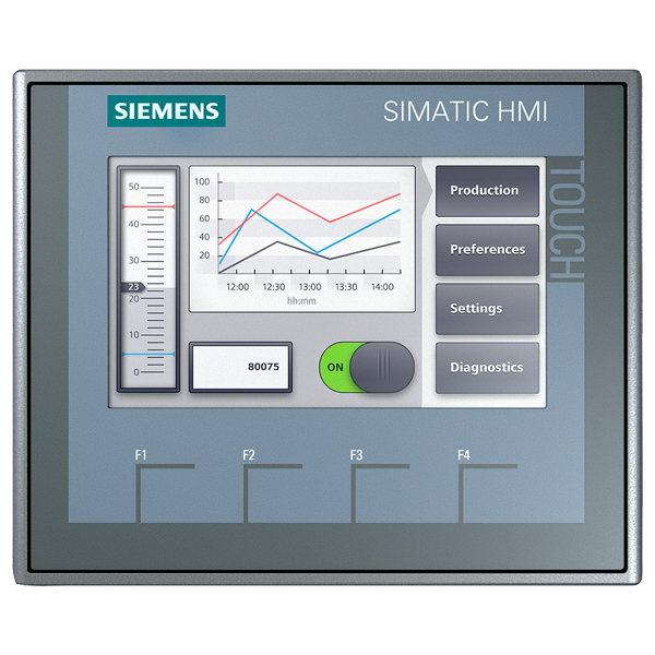 6AV2123-2DB03-0AX0 New Siemens SIMATIC HMI KTP400 Basic Panel